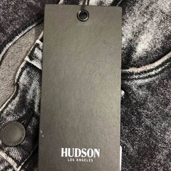 Hudson Nico Super Skinny Crop Jeans in Pepper Size 31 NWT - Picture 11 of 14